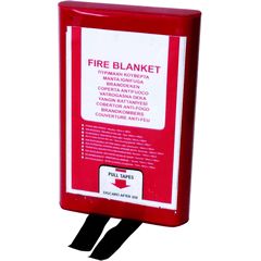 Fire Blanket With PVC Case 100 x 100cm